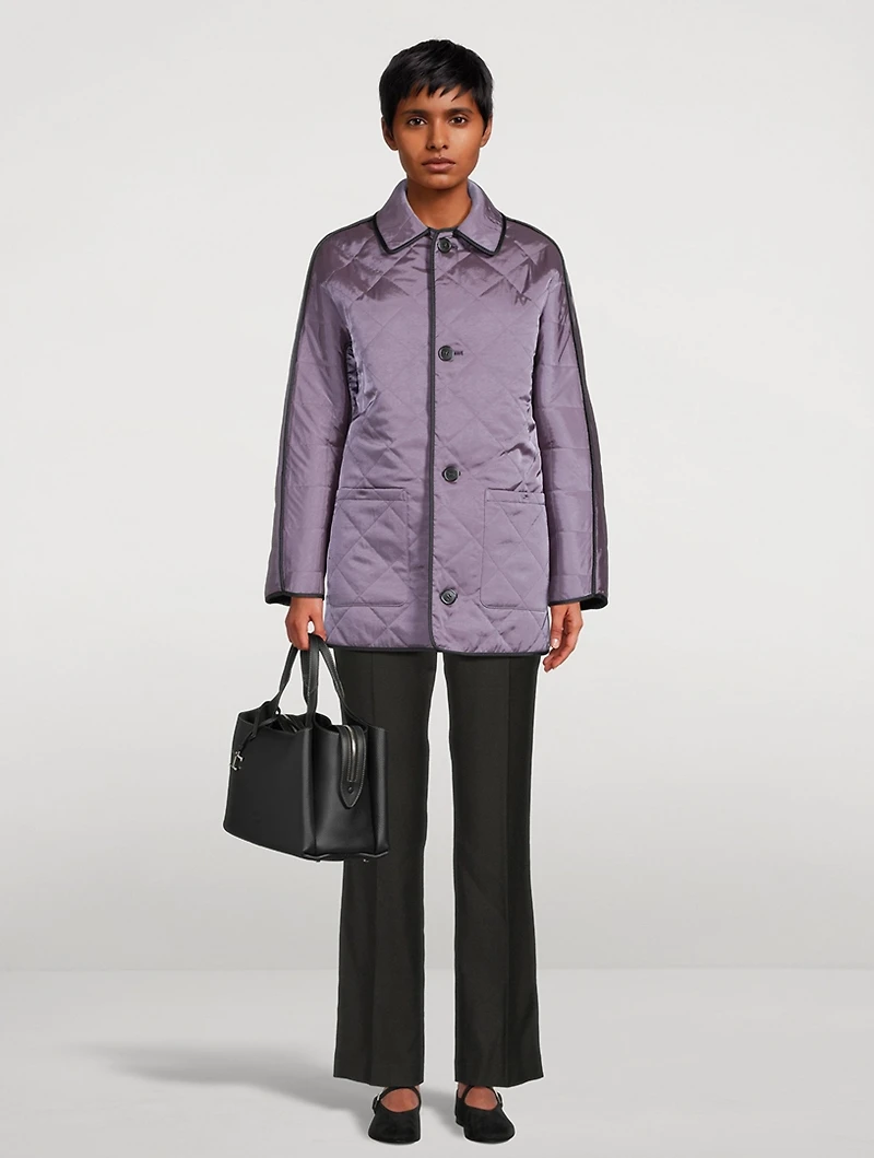 Theory Project Reversible Wool Car Coat