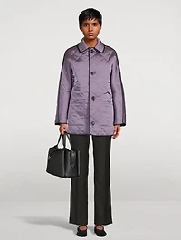 Theory Project Reversible Wool Car Coat
