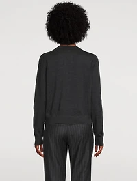 Theory Project Silk Georgette Sweater