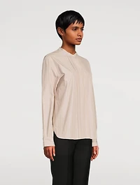 Theory Project Poplin Shirt Stripe Print