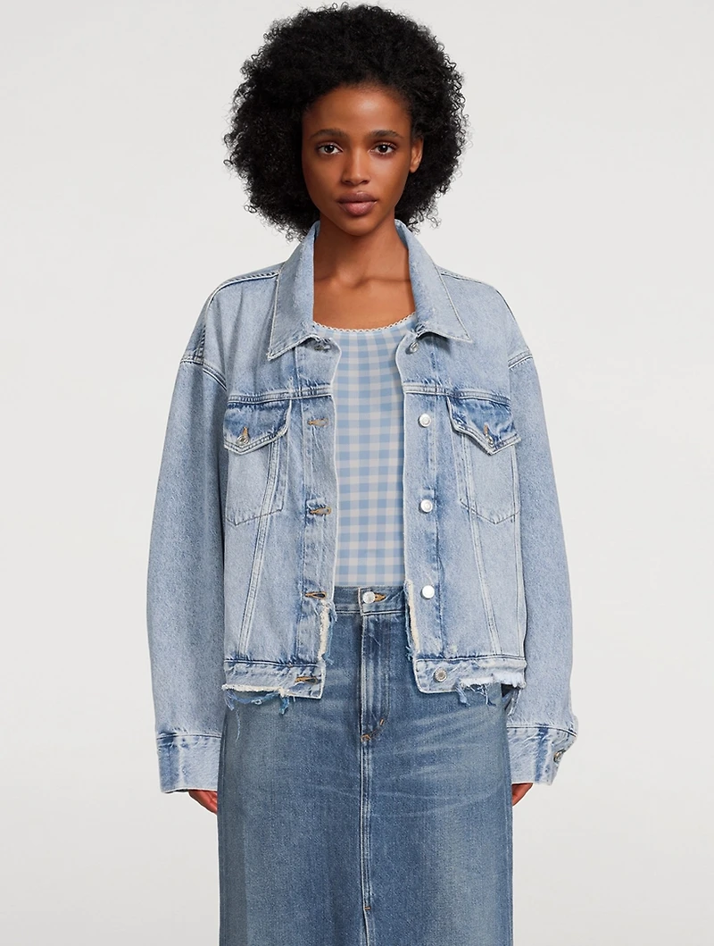 Martika Distressed Denim Jacket