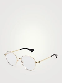 Signature C De Cartier Round Optical Glasses