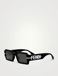 Fendigraphy Rectangular Sunglasses