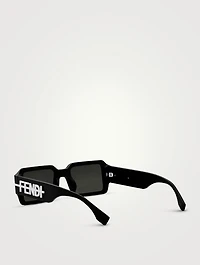 Fendigraphy Rectangular Sunglasses