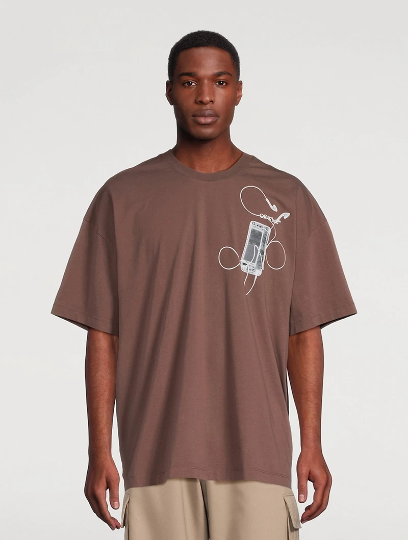 Scan Arrow Oversized T-Shirt