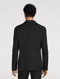 Wool Single-Breasted Jacket