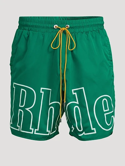 Nylon Logo Track Shorts