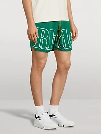 Nylon Logo Track Shorts