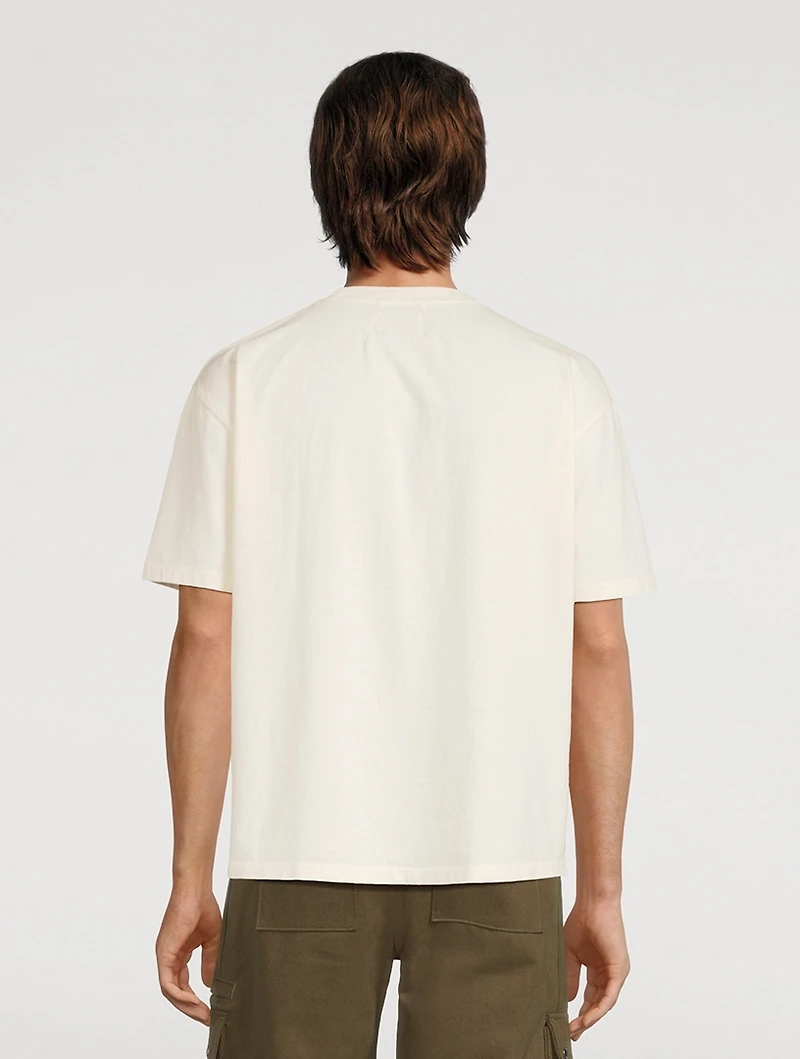 East Hampton Crest Cotton T-Shirt