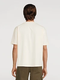 East Hampton Crest Cotton T-Shirt