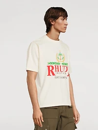 East Hampton Crest Cotton T-Shirt