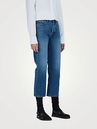Lesley Straight-Leg Ankle Jeans