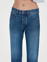 Lesley Straight-Leg Ankle Jeans