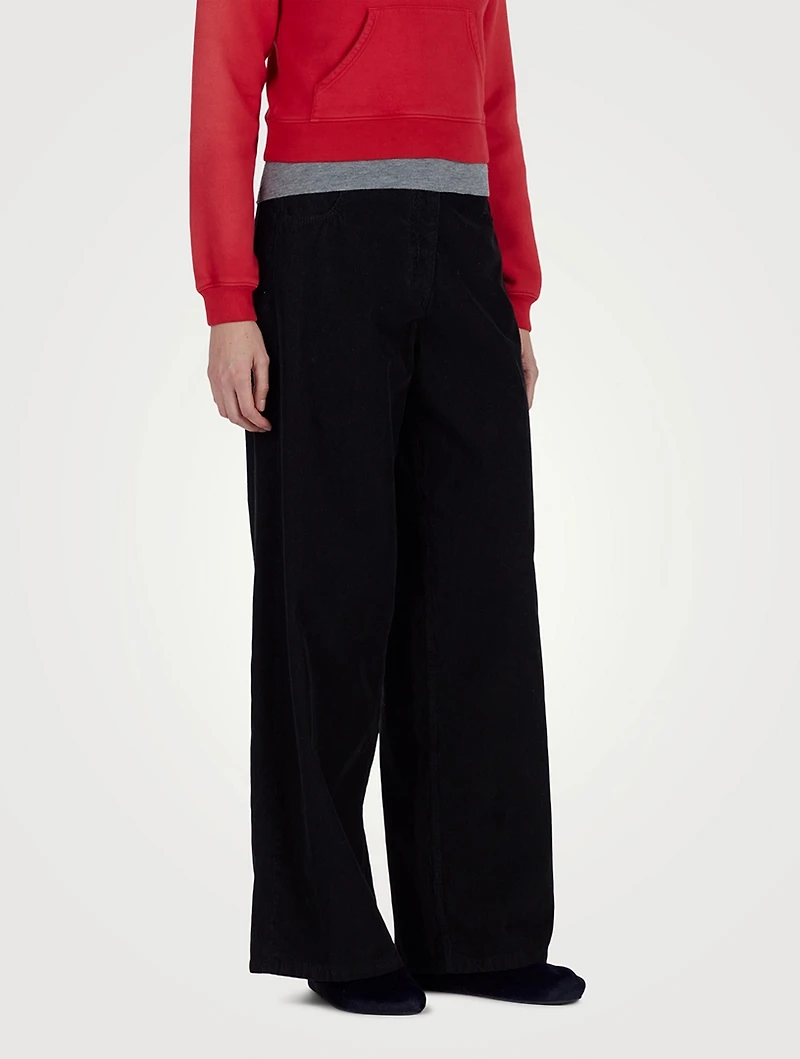Chan Corduroy Relaxed Pants