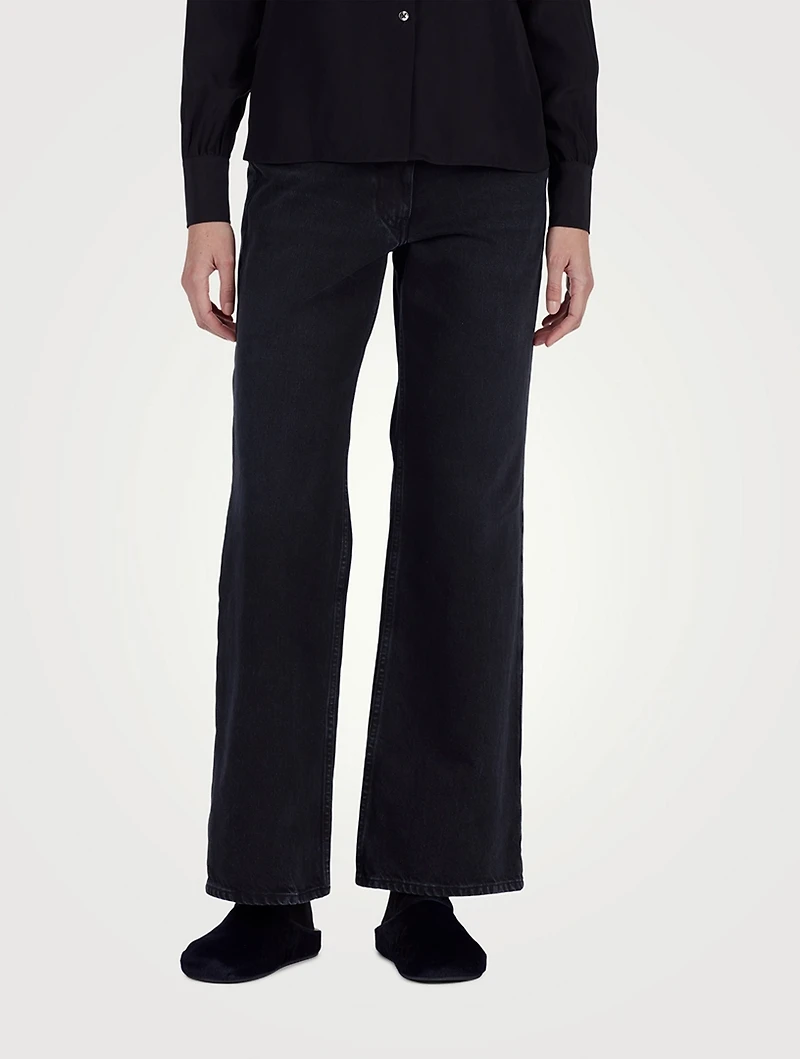 Dan Straight-Leg Flared Jeans