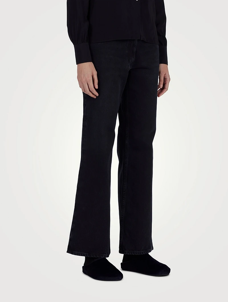Dan Straight-Leg Flared Jeans