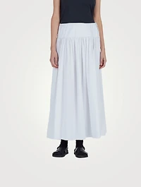 Leddie Cotton Midi Skirt