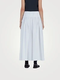 Leddie Cotton Midi Skirt