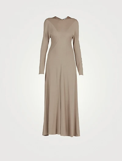 Venusia Jersey Long Dress