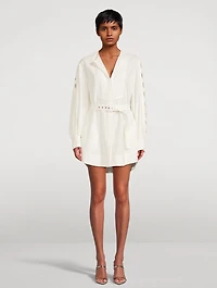Julieta Belted Shirt Dress