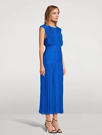 Maya Ruched Midi Dress