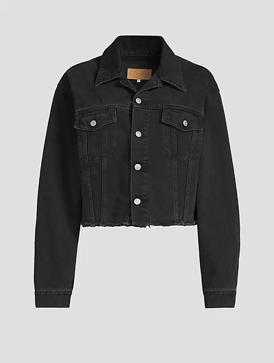 Denim Wrap Jacket