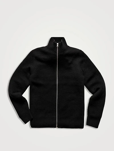 Vinnie Merino Wool Track Jacket