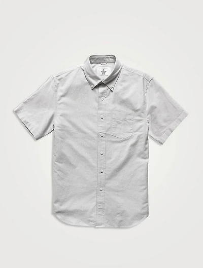 Windsor Short-Sleeve Oxford Shirt