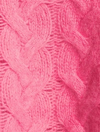 Cashmere Lofty Cable Knit Sweater