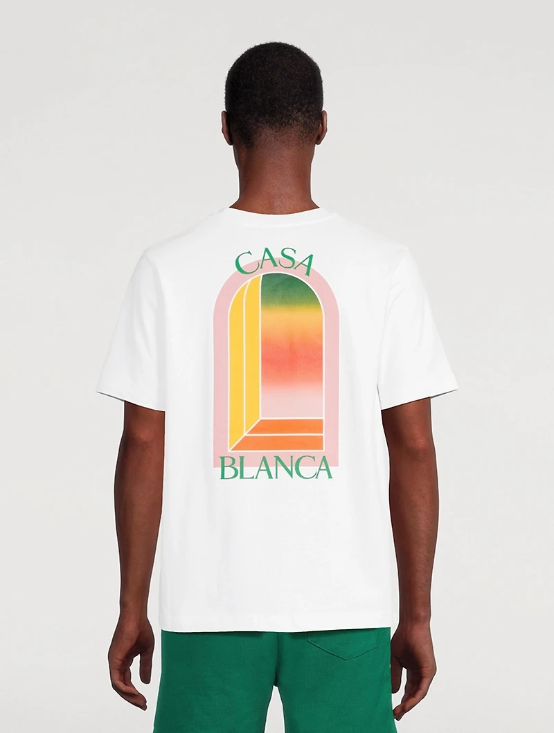 Gradient Arch Logo T-Shirt