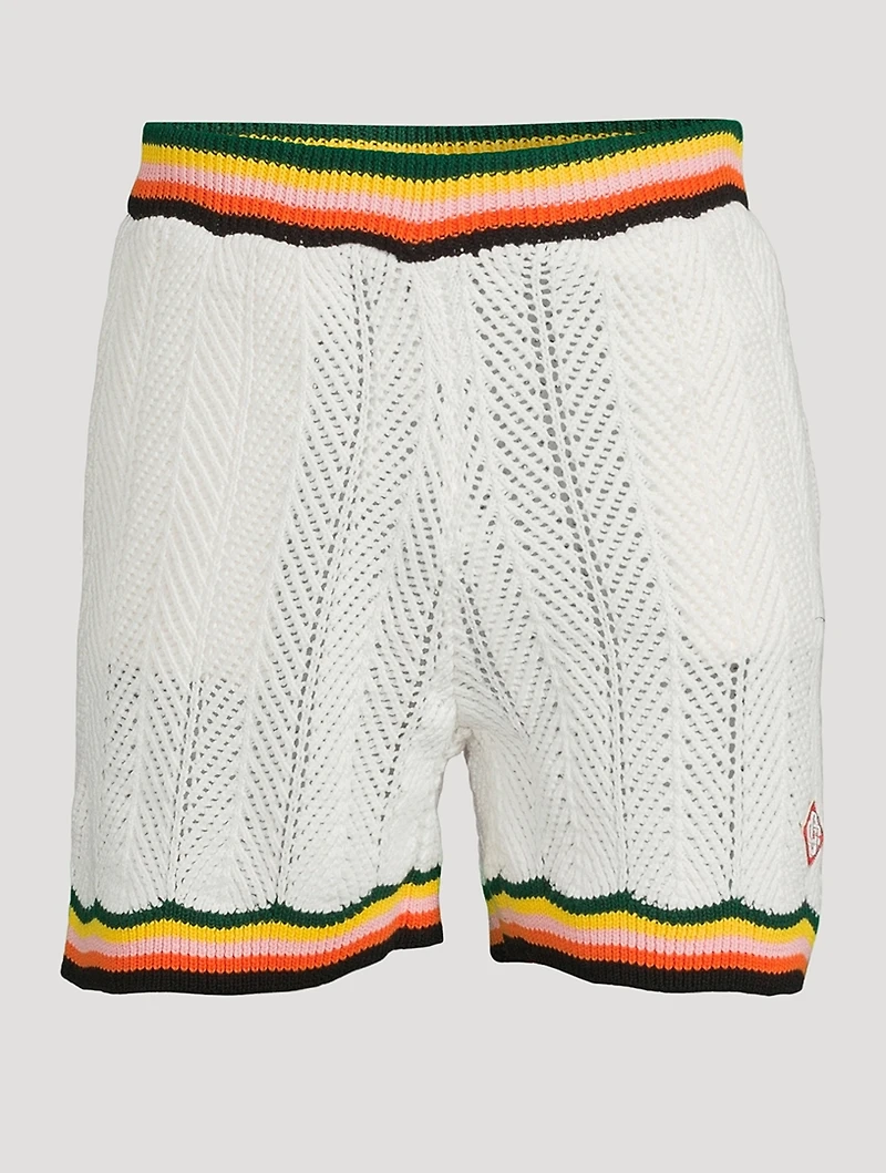 Chevron Lace Shorts