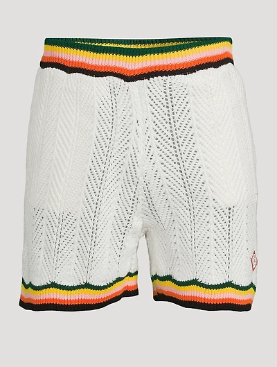 Chevron Lace Shorts