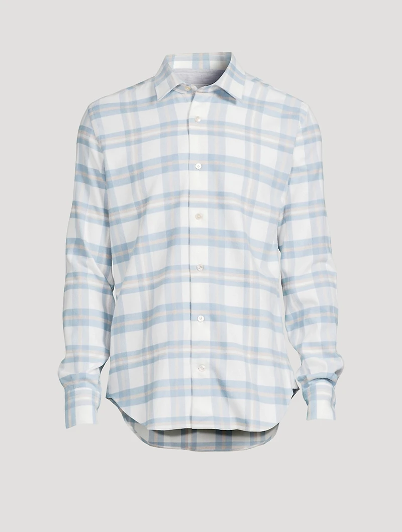 Cotton Check Shirt