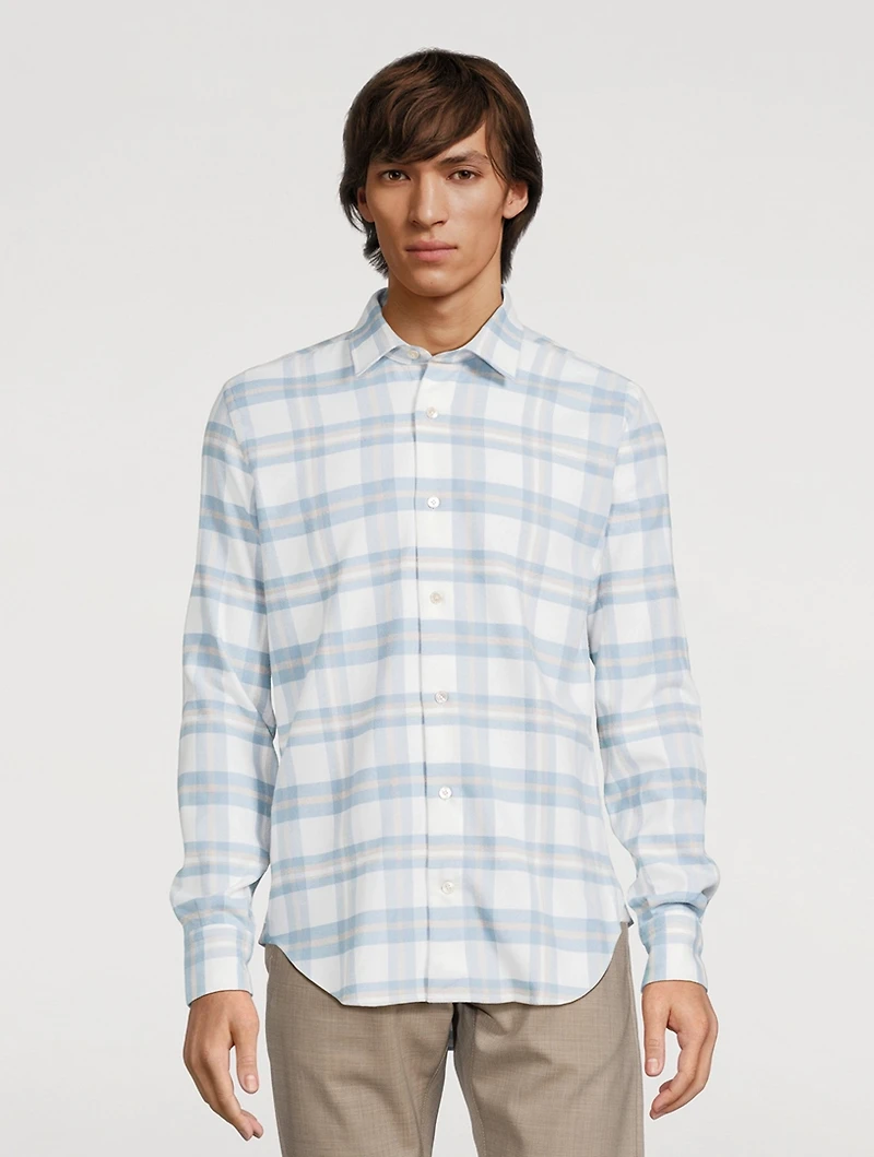 Cotton Check Shirt