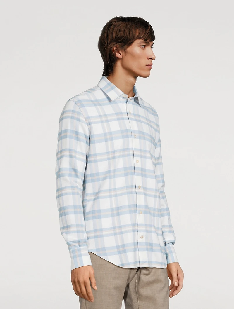 Cotton Check Shirt