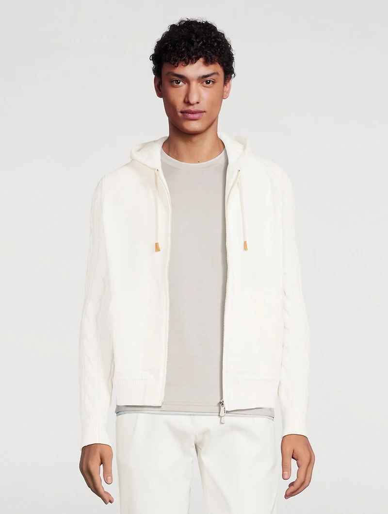 Cotton Zip Hoodie