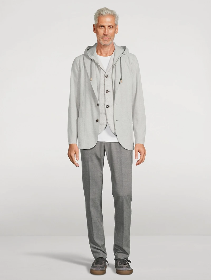 Silk And Cashmere Reversible Vest