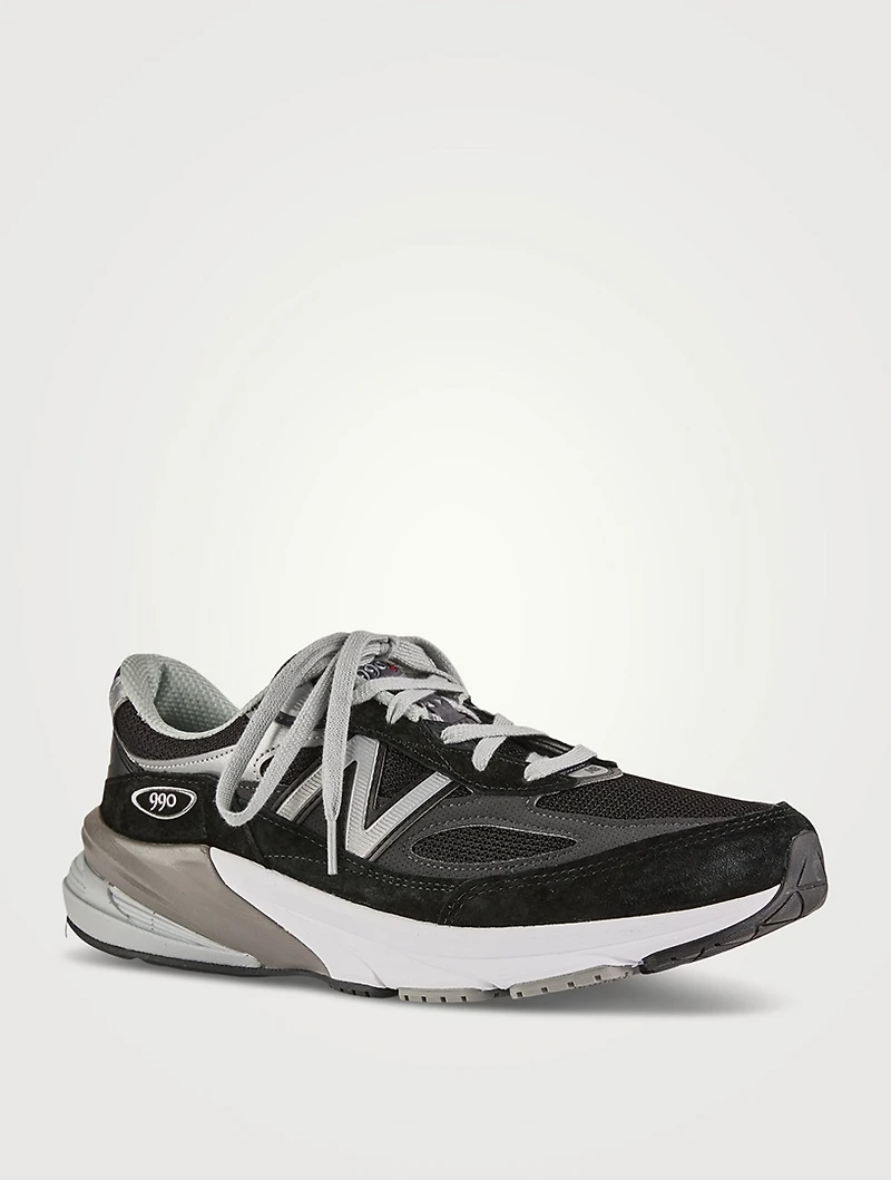 Made USA 990v6 Suede And Mesh Sneakers