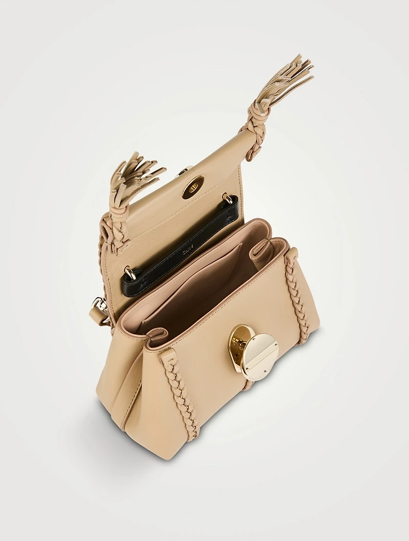 Mini Penelope Leather Shoulder Bag