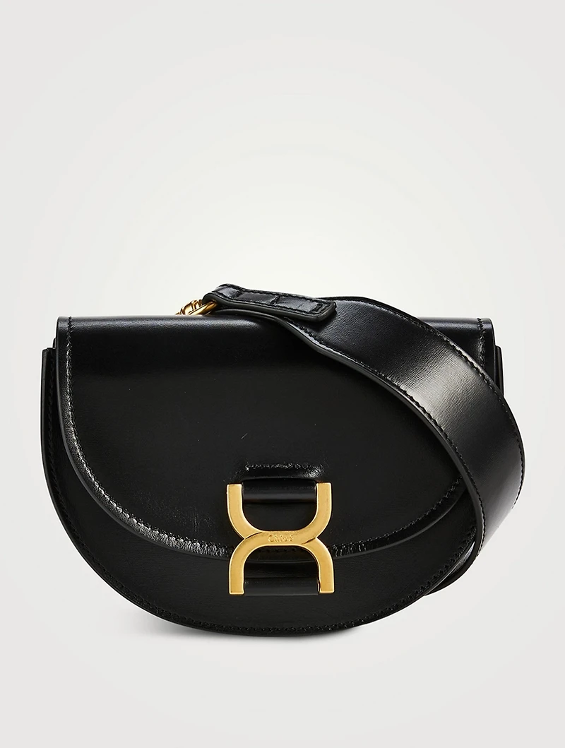 Mini Marcie Leather Crossbody Bag