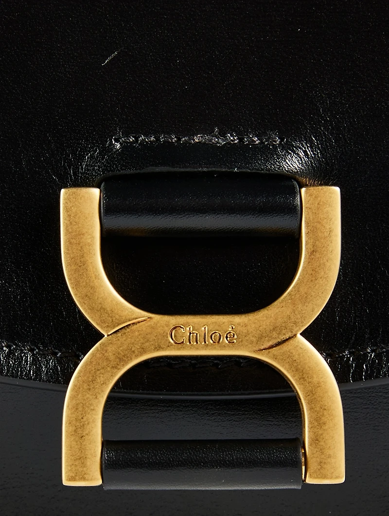 Mini Marcie Leather Crossbody Bag