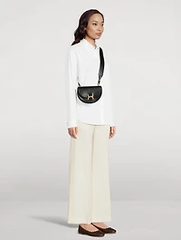 Mini Marcie Leather Crossbody Bag