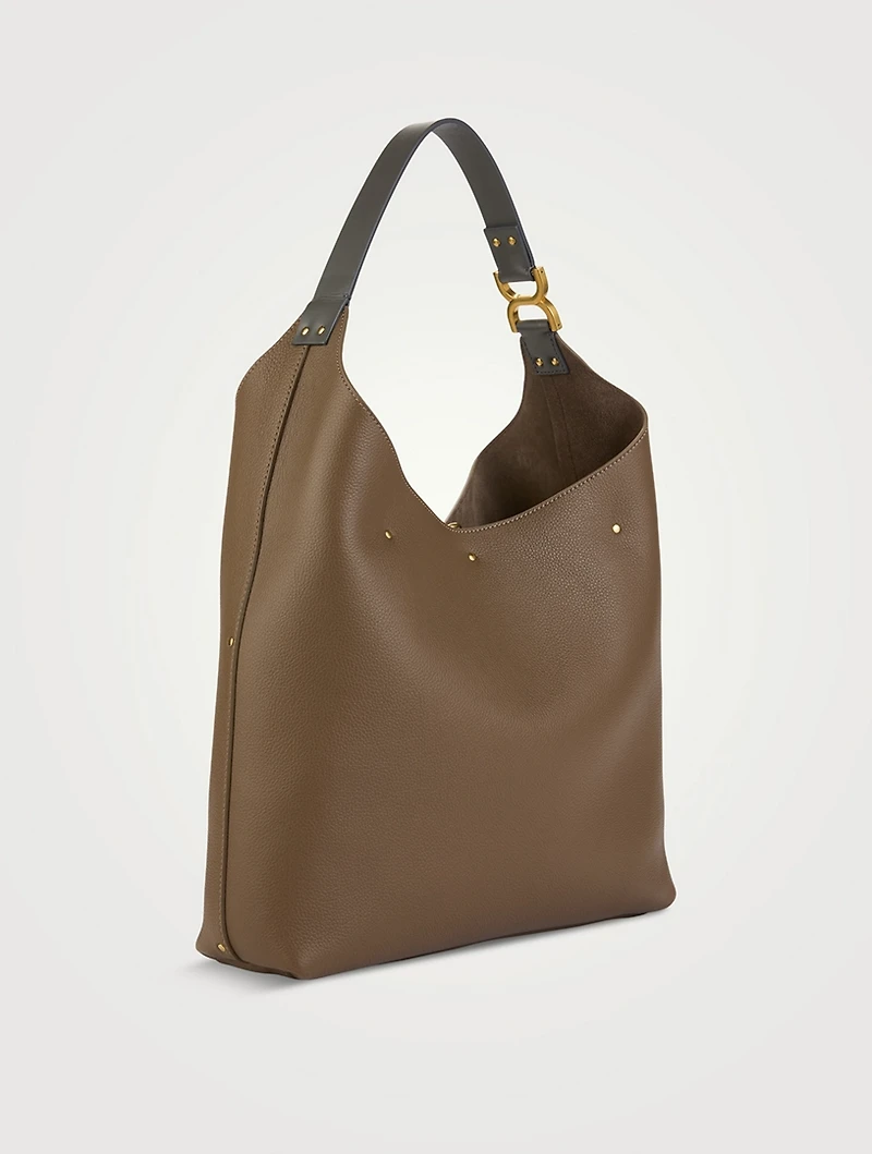 Marcie Leather Shoulder Bag