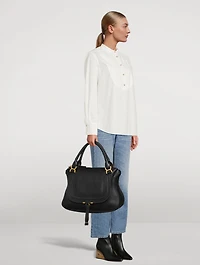 Large Marcie Leather Bag