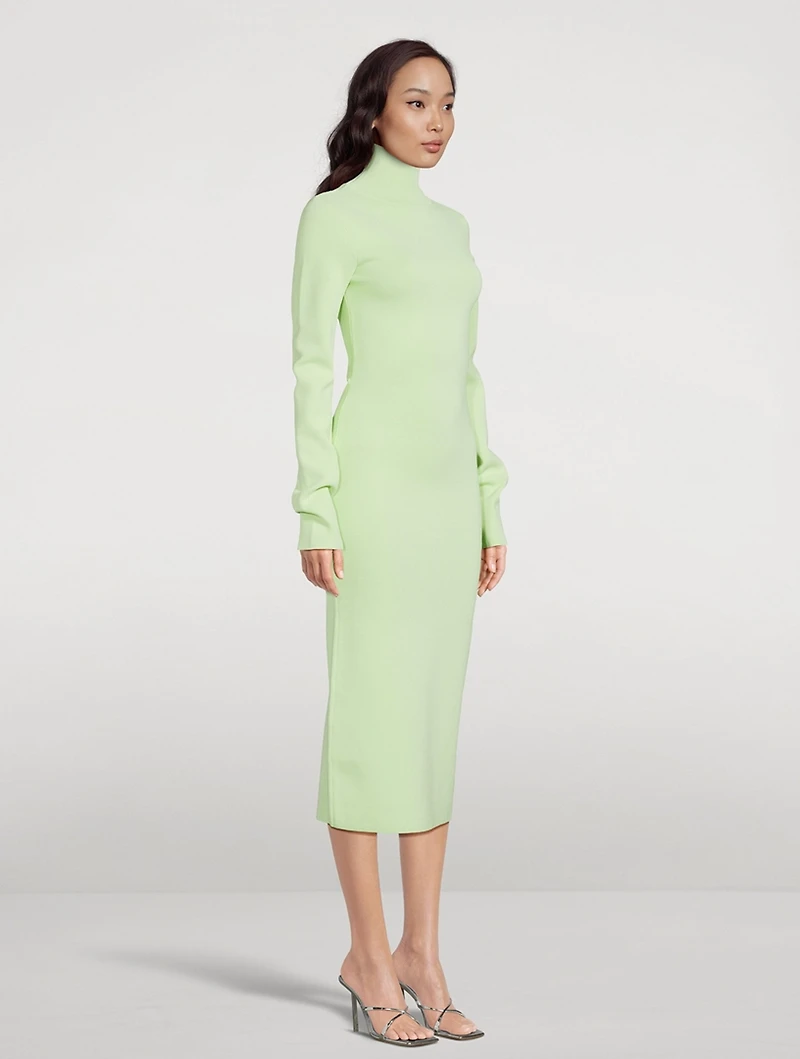 Suno Cut-Out Knit Dress