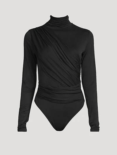 Patra Draped Jersey Bodysuit