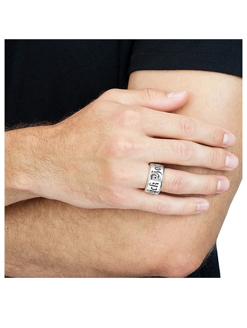 Sterling Silver New 'F You' Ring