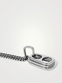 Silver Pop Top Pendant Necklace