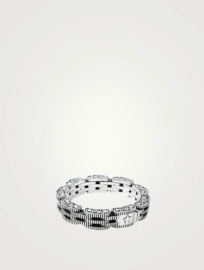 Silver Rotor Link Bracelet