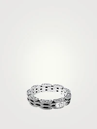 Silver Rotor Link Bracelet